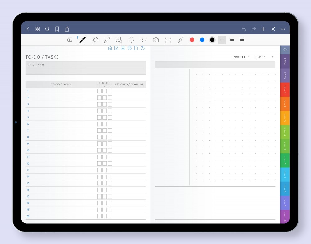 Effortlessly Customize  for Digital Planner