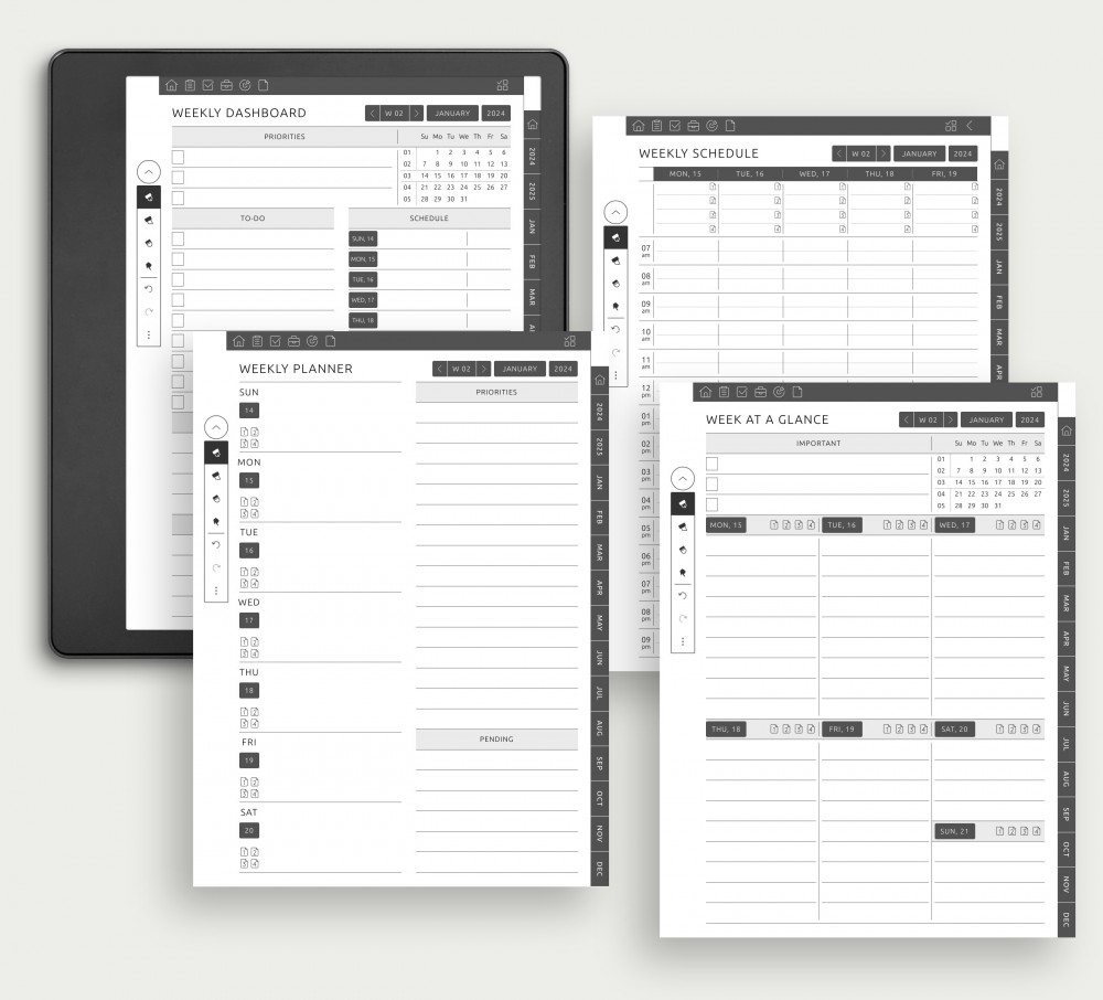 Refine Your Weeks! for Kindle Scribe