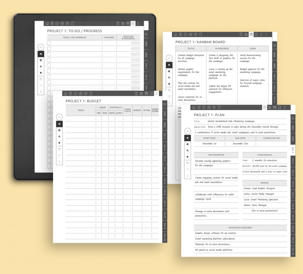 Manage Projects Effortlessly for Kindle Scribe