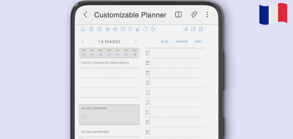 Le planificateur smartphone tout-en-un