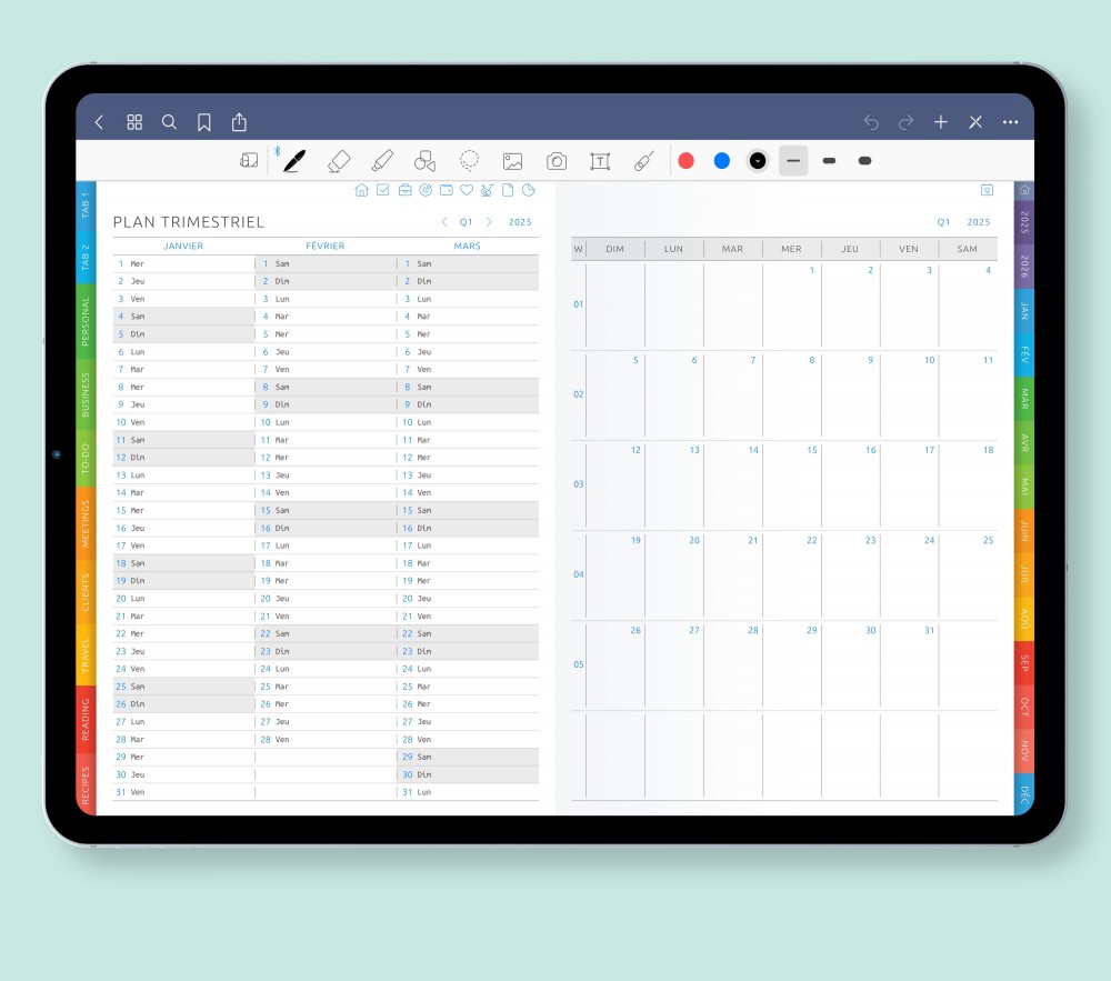 Transformez votre manière de planifier vos rendez-vous, réunions et événements Template for Digital Planner Transformez votre manière de planifier vos rendez-vous, réunions et événements for Digital Planner