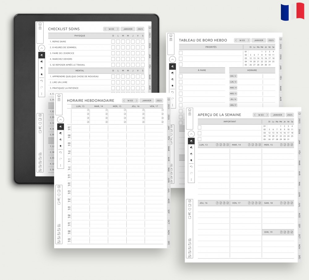 Optimisez votre routine hebdomadaire for Kindle Scribe Optimisez votre routine hebdomadaire for Kindle Scribe
