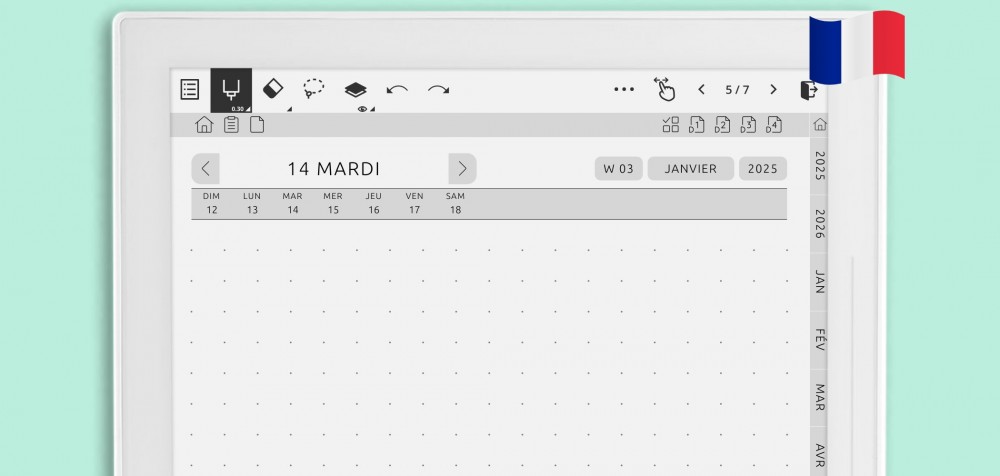 Supernote Bullet Journal