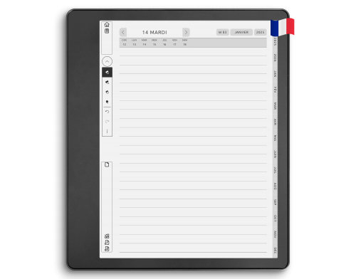 Kindle Scribe Notes Quotidiennes Lignées