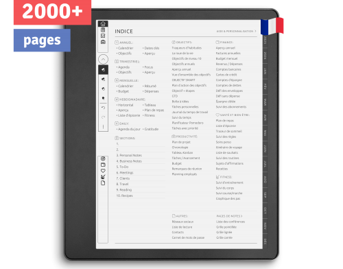 Kindle Scribe Planificateur Ultime