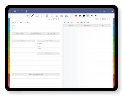 Planner de Projet Numérique